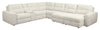 Scott Living Elevate Modular 7-Piece Right-Facing Chenille Fabric Power Reclining and Sliding Sectional - Beige | Sofa sectionnel modulaire à coulissement et inclinaison électriques de droite Elevate de Scott Living 7 pièces en tissu de chenille - beige