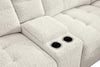 Scott Living Elevate Modular 7-Piece Right-Facing Chenille Fabric Power Reclining and Sliding Sectional - Beige | Sofa sectionnel modulaire à coulissement et inclinaison électriques de droite Elevate de Scott Living 7 pièces en tissu de chenille - beige