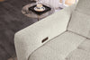 Scott Living Elevate Modular 7-Piece Right-Facing Chenille Fabric Power Reclining and Sliding Sectional - Beige | Sofa sectionnel modulaire à coulissement et inclinaison électriques de droite Elevate de Scott Living 7 pièces en tissu de chenille - beige