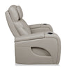Elite 38" Genuine Leather Massage Power Reclining Chair with Immersive Audio and Power Headrest - Putty | Fauteuil de massage à inclinaison électrique Elite de 38 po en cuir véritable avec son immersif et appuie-tête électrique - mastic