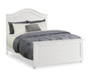 Ella 6pc Bedroom Set with Panel Bed, Dresser, Mirror & Nightstand, White - Queen Size | Ensemble de chambre à coucher Ella 6 pièces blanc avec lit à panneaux, commode, miroir et table de nuit - format grand lit