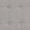 Ellis Upholstered Headboard in Grey Fabric, Button Tufted - Queen Size | Tête de lit rembourrée Ellis en tissu gris avec capitonnage à boutons - format grand lit
