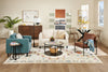 Ellis Multi-Colour Geometric Shag Area Rug - 7'11" x 10'10" | Carpette à poil long Ellis multicolore à motif géométrique - 7 pi 11 po x 10 pi 10 po