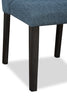 Emery Dining Chair with Polyester Fabric - Blue | Chaise de salle à manger Emery en tissu de polyester - bleue