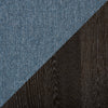 Emery Dining Chair with Polyester Fabric - Blue | Chaise de salle à manger Emery en tissu de polyester - bleue