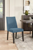 Emery Dining Chair with Polyester Fabric - Blue | Chaise de salle à manger Emery en tissu de polyester - bleue