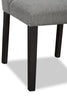 Emery Dining Chair with Polyester Fabric - Charcoal | Chaise de salle à manger Emery en tissu de polyester - anthracite
