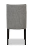 Emery Dining Chair with Polyester Fabric - Charcoal | Chaise de salle à manger Emery en tissu de polyester - anthracite