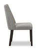 Emery Dining Chair with Polyester Fabric - Charcoal | Chaise de salle à manger Emery en tissu de polyester - anthracite
