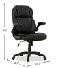 Sealy® Ferdi 29.75” Adjustable Office Chair - Black | Chaise de bureau réglable Ferdi de Sealy de 29,75 po - noire