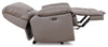 Franco 42.5" Genuine Leather Zero Gravity Power Reclining Chair with USB Port - Grey | Fauteuil à inclinaison électrique Franco de 42,5 po en cuir véritable avec position zéro gravité et port USB - gris