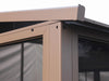 Gazebo Penguin Florence - Wall Mounted Solarium 8x16 Metal Roof|Gazebo Penguin Florence - Solarium mural 8x16 Toit d'acier
