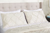 Gardenia Wynd 3-Piece King Comforter Set - Oatmeal | Ensemble d'édredon Gardenia Wynd 3 pièces écru pour très grand lit