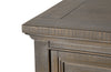Hanson 50” Traditional Pine Lift Top Coffee Table with Storage and Casters - Dovetail Grey | Table à café traditionnelle Hanson de 50 po en pin avec dessus relevable - gris tourterelle