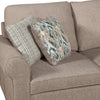 Scott Living Haven 2-Piece Right-Facing Chenille Fabric Sleeper Sectional with Storage Chaise - Taupe | Sofa-lit sectionnel de droite Haven de Scott Living 2 pièces en tissu de chenille avec fauteuil long de rangement - taupe