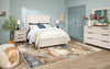Haven Panel Bed with Headboard & Frame, White - Queen Size | Lit à panneaux Haven avec tête de lit et cadre de lit, blanc - format grand lit