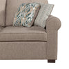 Scott Living Haven 2-Piece Left-Facing Chenille Fabric Sleeper Sectional - Taupe | Sofa-lit sectionnel de gauche Haven de Scott Living 2 pièces en tissu de chenille - taupe