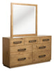 Scott Living Henri Bedroom Dresser Mirror - Brown | Miroir de commode de chambre à coucher Henri de Scott Living - brun