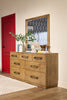 Scott Living Henri Bedroom 7-Drawer Dresser, 64"W x 34"H, Wood - Brown | Commode Henri de Scott Living de 64 po (L) x 34 po (H) à 7 tiroirs en bois pour la chambre à coucher - brune