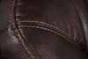 Leo 41" Leather-Look Fabric Power Reclining Chair - Walnut Brown | Fauteuil à inclinaison électrique Leo de 41 po en tissu d’apparence cuir - brun noyer