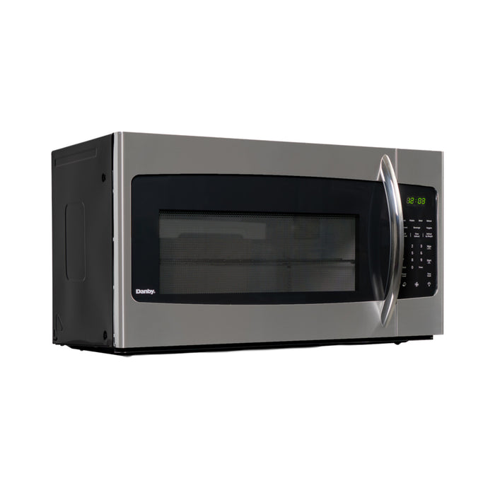 Danby 29.81\" 1.6 Cu. Ft. Over The Range Microwave Oven - Stainless Steel - DOM16A2SSDB