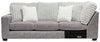 Made in Canada Koda 2-Piece Left-Facing Chenille Fabric Sectional with Reversible Cushions - Plush Paloma Grey | Sofa sectionnel de gauche Koda 2 pièces fabriqué au Canada en tissu de chenille avec coussins réversibles - gris Paloma luxueux