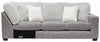 Made in Canada Koda 2-Piece Right-Facing Chenille Fabric Sectional with Reversible Cushions - Plush Paloma Grey | Sofa sectionnel de droite Koda 2 pièces fabriqué au Canada en tissu de chenille avec coussins réversibles - gris Paloma luxueux