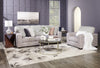Made in Canada Koda 41" Chenille and Faux Fur Fabric Chair with Removable Cushions - Plush Paloma Grey | Fauteuil Koda de 41 po fabriqué au Canada en tissu de chenille et de fausse fourrure avec coussins amovibles - gris Paloma luxueux