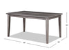Krew Dining Table, Melamine, 60"W - Grey | Table de salle à manger Krew de 60 po (L) en mélamine - grise