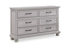 Kylie 6pc Bedroom Set with Storage Bed, Dresser, Mirror & Nightstand, Sand - Queen Size | Ensemble de chambre à coucher Kylie 6 pièces sable avec lit de rangement, commode, miroir et table de nuit - format grand lit