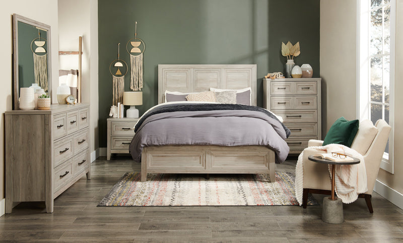 Lara Bedroom 7-Drawer Dresser, 60.6\"W x 38\"H - Antique Grey