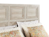 Lara Panel Bed with Headboard & Frame, Antique Grey - Queen Size | Lit à panneau Lara avec tête de lit et cadre de lit, gris antique - format grand lit