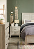 Lara Panel Bed with Headboard & Frame, Antique Grey - Queen Size | Lit à panneau Lara avec tête de lit et cadre de lit, gris antique - format grand lit