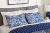 Lochlan 3-Piece King Comforter Set - Navy and White | Ensemble d’édredon Lochlan 3 pièces pour très grand lit - bleu marine et blanc