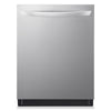 LG 24" 46 dBA Built-In Top-Control Smart Dishwasher with QuadWash® - Smudge Proof Stainless Steel - … | Lave-vaisselle intelligent encastré LG à 46 dBA de 24 po avec commandes sur le dessus et QuadWashMC …