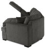 Made in Canada Legend 3-Piece Right-Facing Chenille Fabric Cuddler Sleeper Sectional with Chaise - Pewter Brown | Sofa-lit sectionnel enveloppant de droite Legend 3 pièces fabriqué au Canada en tissu de chenille avec fauteuil long - brun étain