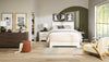 Loft 27.55" Boucle Fabric Accent Chair with Accent Pillow and Wood Armrests and Legs - White | Fauteuil d’appoint Loft de 27,55 po en tissu bouclé avec coussin décoratif, accoudoirs et pattes en bois - blanc