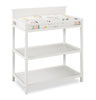 Luna 3-Piece Crib Bedding Set - White and Pink| Literie Luna 3 pièces pour lit de bébé - blanc et rose