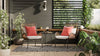 Maki Outdoor Patio Chair - Hand-Woven Resin Wicker, UV & Weather Resistant - Natural | Fauteuil Maki pour la terrasse à l’extérieur - osier en résine tressé à la main, résistant aux rayons UV et aux intempéries - naturelle