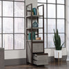 Manhattan Gate 16.54" Commercial Grade Bookcase - Mystic Oak|Bibliothèque Manhattan Gate de 16,54 po de qualité commerciale - chêne mystique