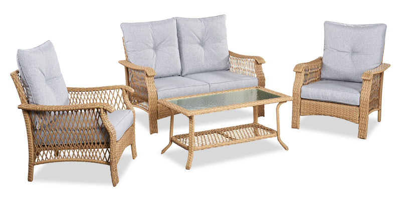 Mayan 4-Piece Patio Set