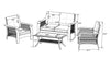 Mayan 4-Piece Patio Set | Ensemble Mayan 4 pièces pour la terrasse