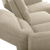 Meadow 2-Piece Left-Facing Chenille Fabric Power Reclining Sectional with Storage Chaise - Taupe | Sofa sectionnel de gauche à inclinaison électrique Meadow 2 pièces en tissu de chenille avec fauteuil long de rangement - taupe