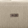 Meadow 2-Piece Left-Facing Chenille Fabric Power Reclining Sectional with Storage Chaise - Taupe | Sofa sectionnel de gauche à inclinaison électrique Meadow 2 pièces en tissu de chenille avec fauteuil long de rangement - taupe