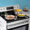 Midea 30" 6.3 Cu. Ft. Electric Range - MER30B14ASTC  | Cuisinière électrique Midea de 30 po et à capacité de 6,3 pi3 - MER30B14ASTC  | MER30STC