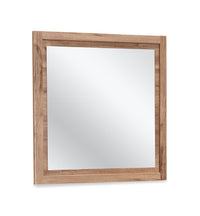 Oakley Bedroom Dresser Mirror, Made in Canada - Natural 
