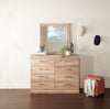 Oakley Bedroom Dresser Mirror, Made in Canada - Natural | Miroir de commode de chambre à coucher Oakley, fabriqué au Canada - naturel