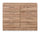 Oakley Bedroom 8-Drawer Dresser, 49"W x 37"H, Made in Canada - Natural