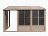 Gazebo Penguin Florence - Wall Mounted Solarium 8x16 Metal Roof|Gazebo Penguin Florence - Solarium mural 8x16 Toit d'acier