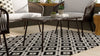 Porto 4-Piece Patio Conversation Set - Black | Ensemble de conversation Porto 4 pièces pour la terrasse - noir
